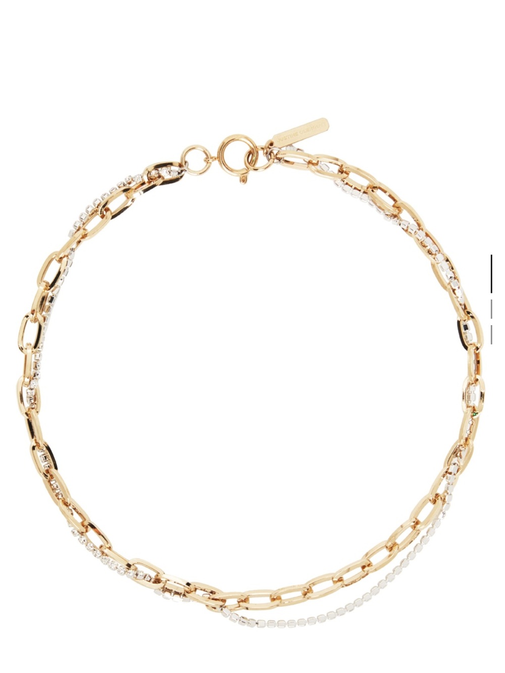 JUSTINE CLENQUET
Silver & Gold Kristen Necklace